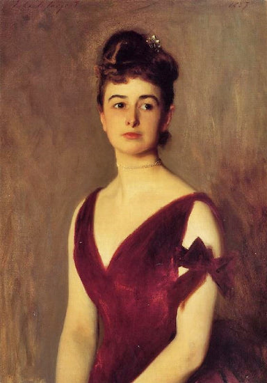 Mrs. Charles E. Inches Nee Louise Pomeroy by John Singer Sargent