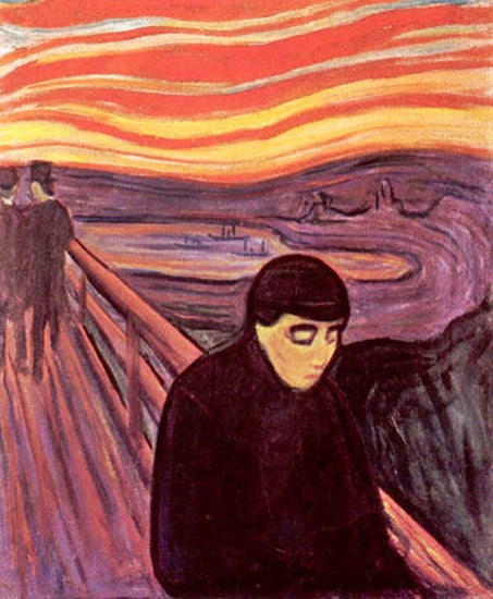 Despair by Edvard Munch