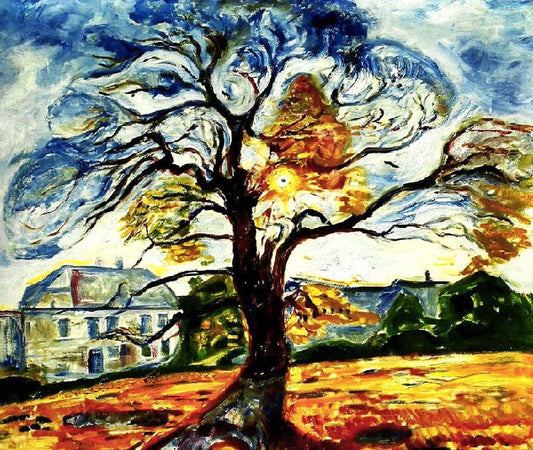 The Oak by Edvard Munch