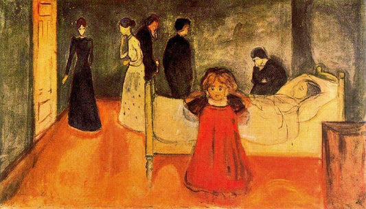 The Dead Mother And Child by Edvard Munch