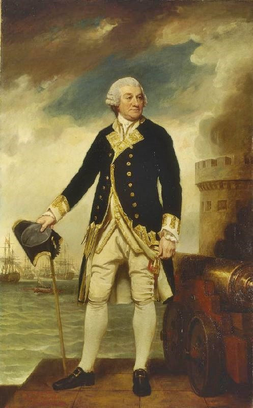 Admiral Sir Francis Geary by George Romne