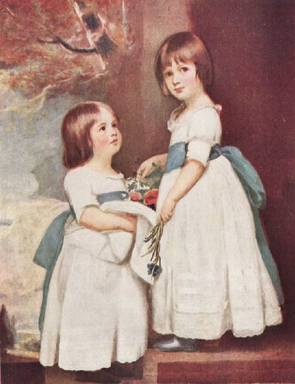 The Horsley Children, Master George And Miss Charlotte by George Romne