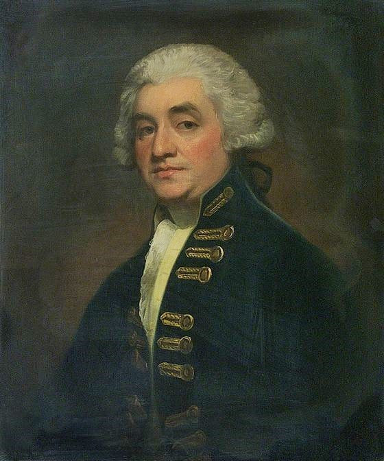 Vice-Admiral Sir Joshua Rowley by George Romne