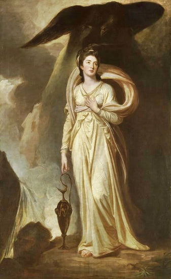 Viscountess Bukeley As Hebe by George Romne