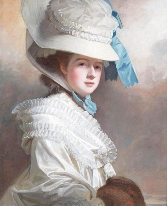 Lady Edward Bentinck by George Romne