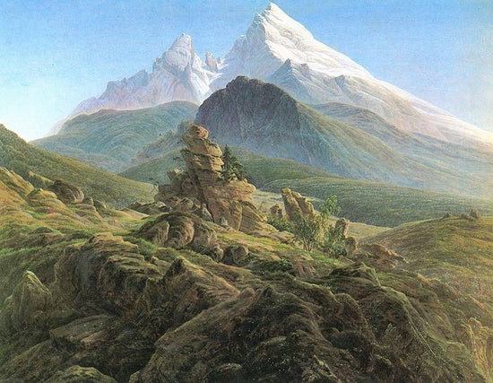 The Watzmann by Caspar David Friedrich