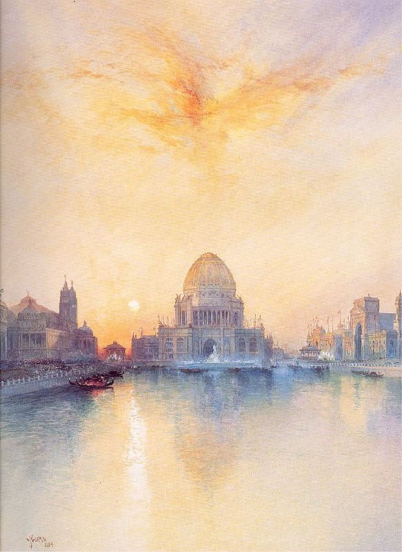 Chicago World’S Fair by Thomas Moran