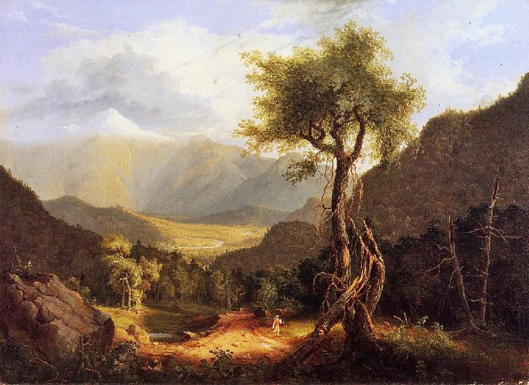 View In The White Mountains by Thomas Cole