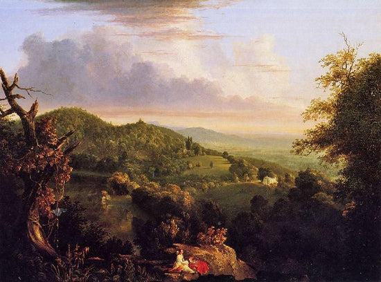 View Of Monte Video, Seat Of Daniel Wadsworth, Esq. by Thomas Cole