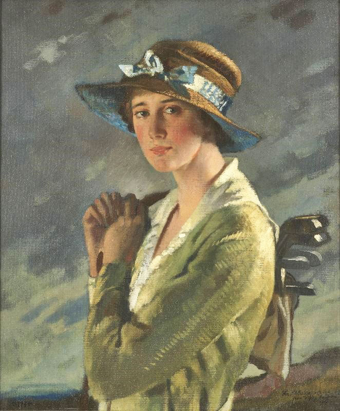 Portrait Of Dolly Stiles by William Orpen R.A. R.H.A.