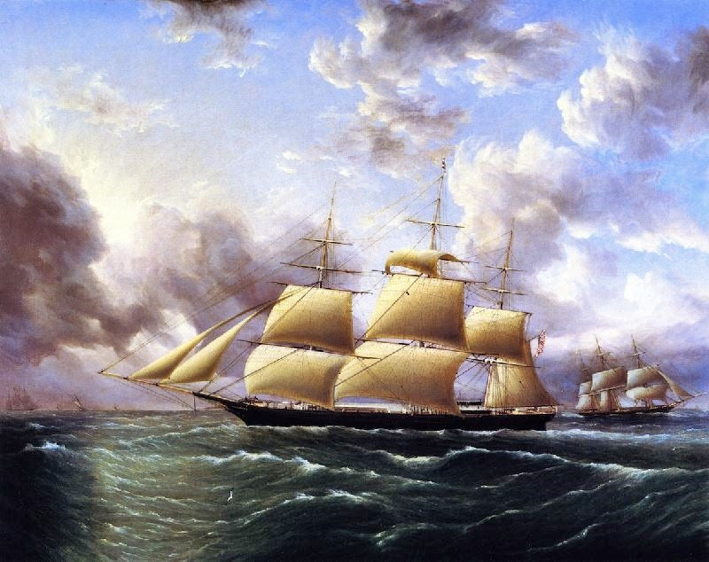 The Clipper by James E. Buttersworth