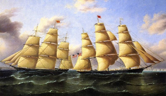 The Contest And Young America by James E. Buttersworth