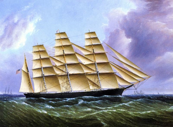 The Clipper Great Republic by James E. Buttersworth