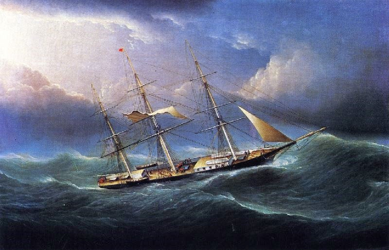 CLIPPER IN A GALE