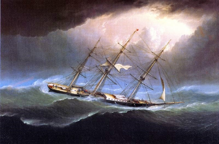 The Clipper Flying Cloud Off Cape Horn by James E. Buttersworth