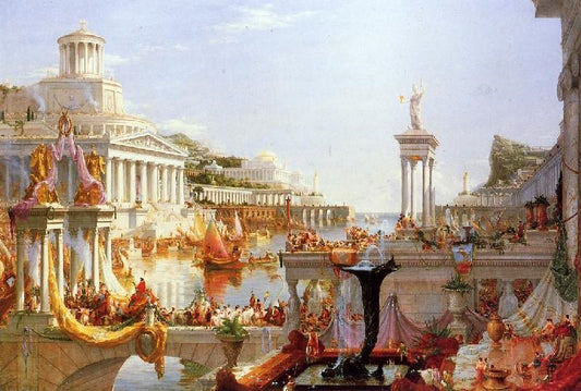 The Course Of Empire 3, Consummation by Thomas Cole