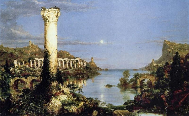 The Course Of Empire 5, Desolation by Thomas Cole