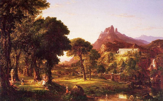 Dream Of Arcadia by Thomas Cole