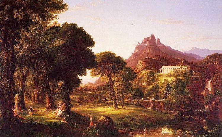 Dream Of Arcadia by Thomas Cole