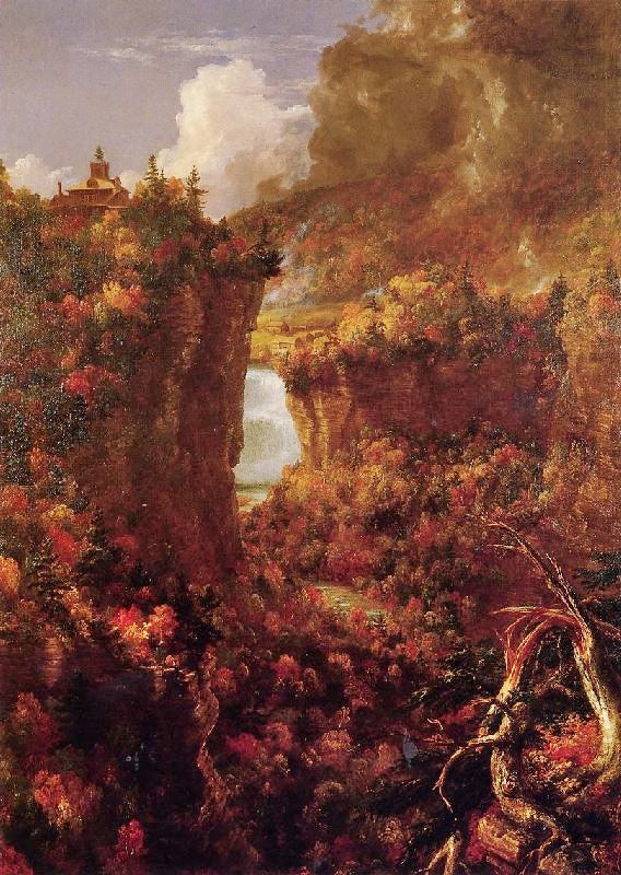 Portage Falls On The Genesee by Thomas Cole