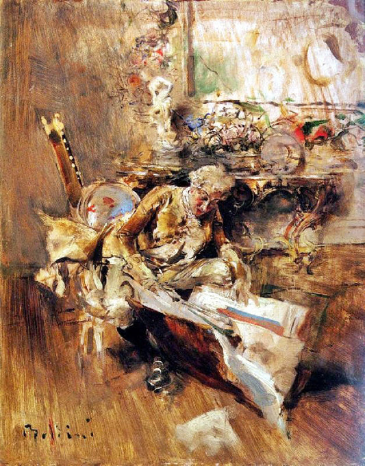 The Art Connoisseur by Giovanni Boldini
