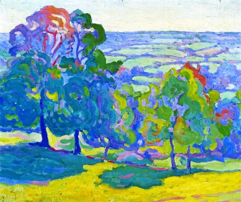 Evening In The Culme Valley by Robert Bevan