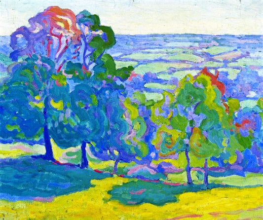 Evening In The Culme Valley by Robert Bevan