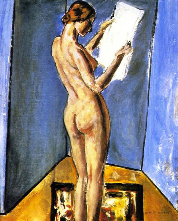 Nude Reading by Alfred Henry Maurer