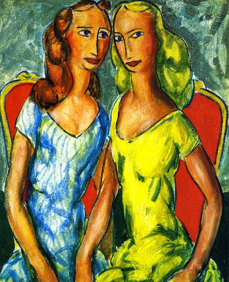 Two Sisters by Alfred Henry Maurer