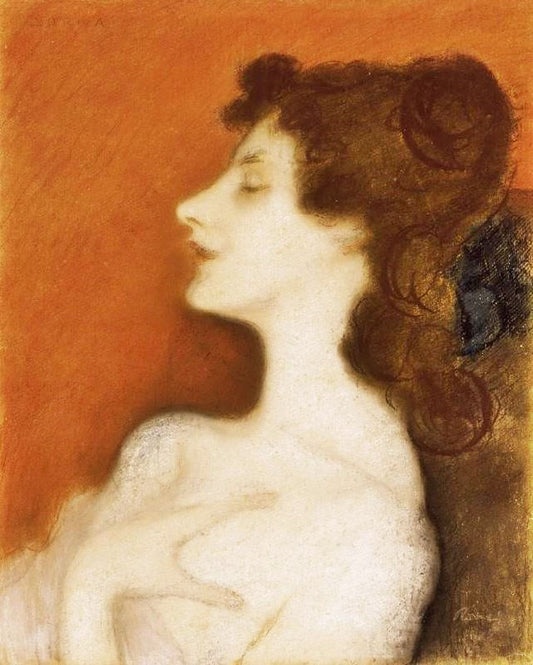 Reclining Zorka by József Rippl-Rónai