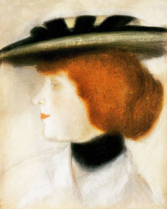 Woman With Red Hair by József Rippl-Rónai