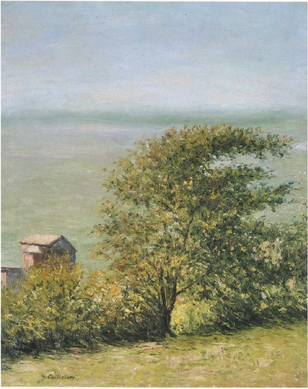 The Sea At Villerville by Gustave Caillebotte