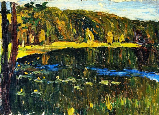Achtyrka, Dunkler Lake by Wassily Kandinsk