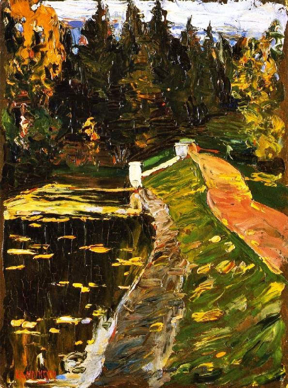 Study For ’Sluice’ by Wassily Kandinsk