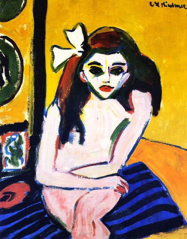 Marzella by Ernst Ludwig Kirchner
