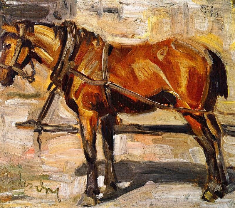 SMALL STUDY OF A HORSE I