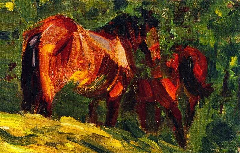 SKETCH OF HORSES II