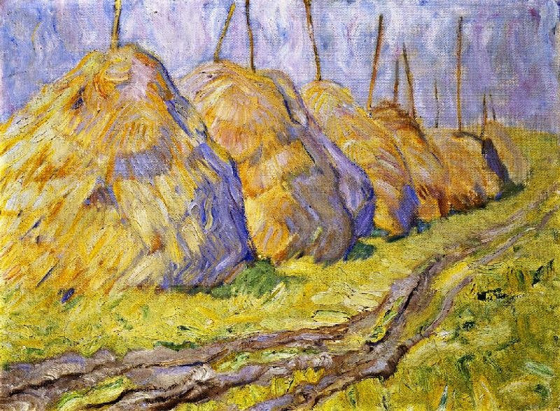 Reed-Stacks by Franz Marc