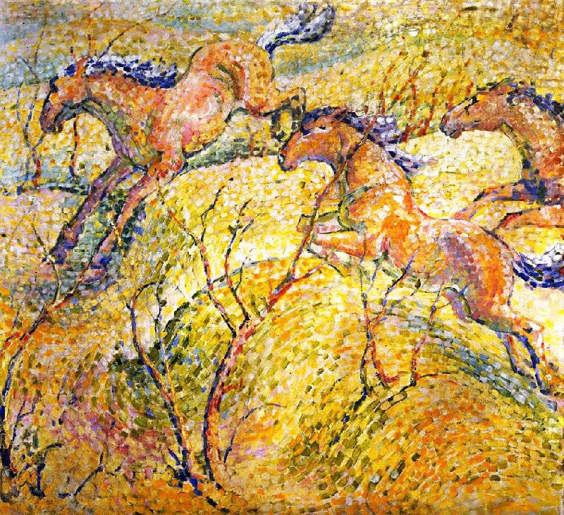 JUMPING HORSES