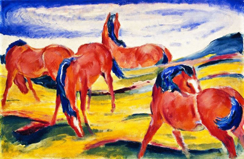 GRAZING HORSES II