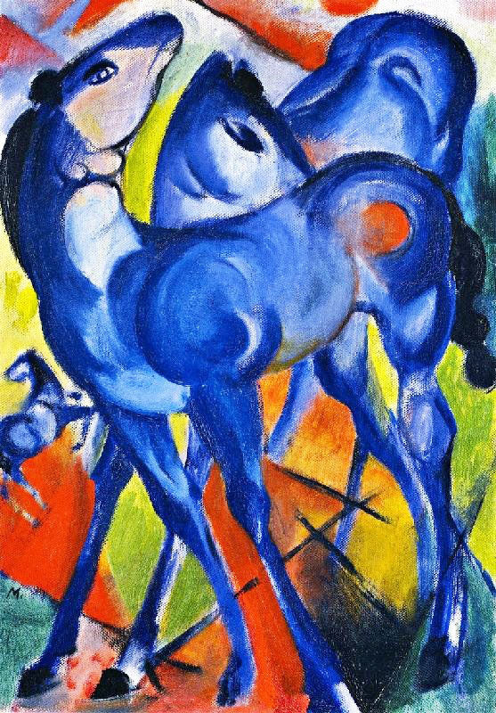 THE BLUE FOALS