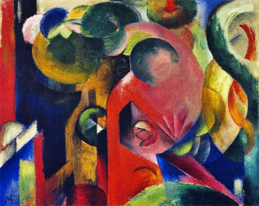 Small Composition Iii by Franz Marc