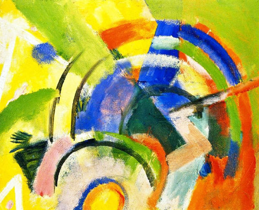 Small Composition Iv by Franz Marc