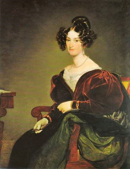 Amalie Klein, Nee Von Henikstein by Friedrich von Amerling