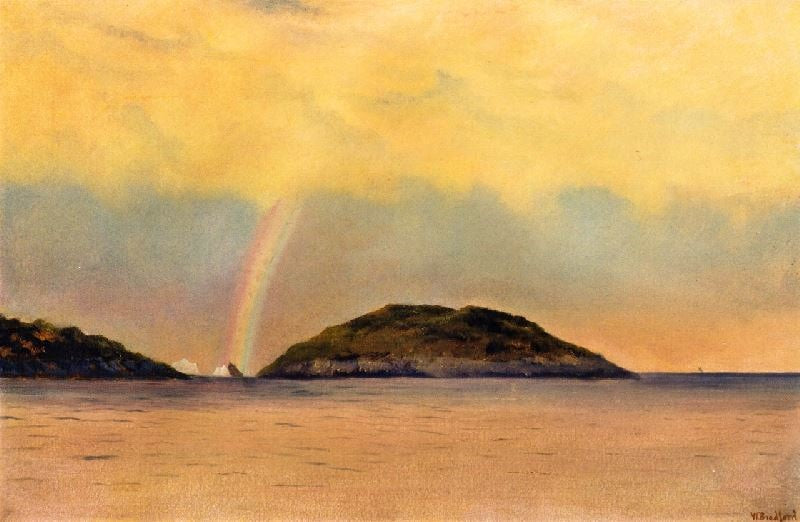 RAINBOW OVER THE ARCTIC