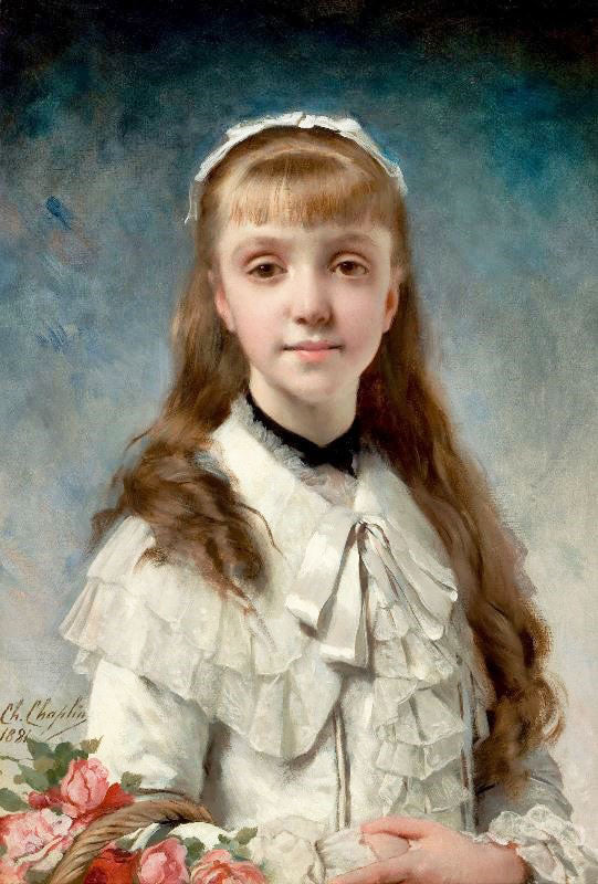 La Fille Du Peintre by Charles Chaplin