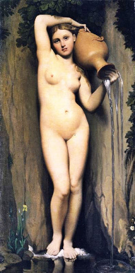 The Source by Jean-Auguste-Dominique Ingres