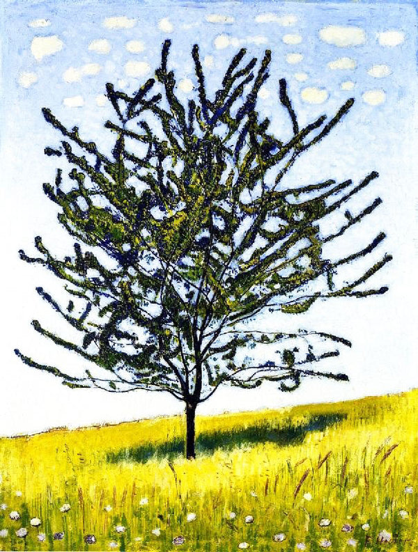 The Cherry Tree by Ferdinand Hodler
