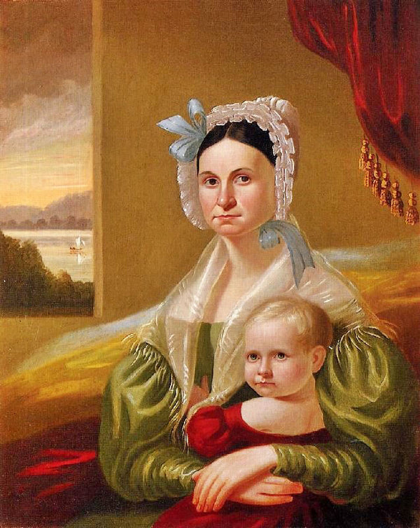 Mrs. David Steele Lamme And Son, William Wirt by George Caleb Bingham
