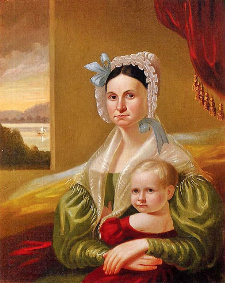 Mrs. David Steele Lamme And Son, William Wirt by George Caleb Bingham